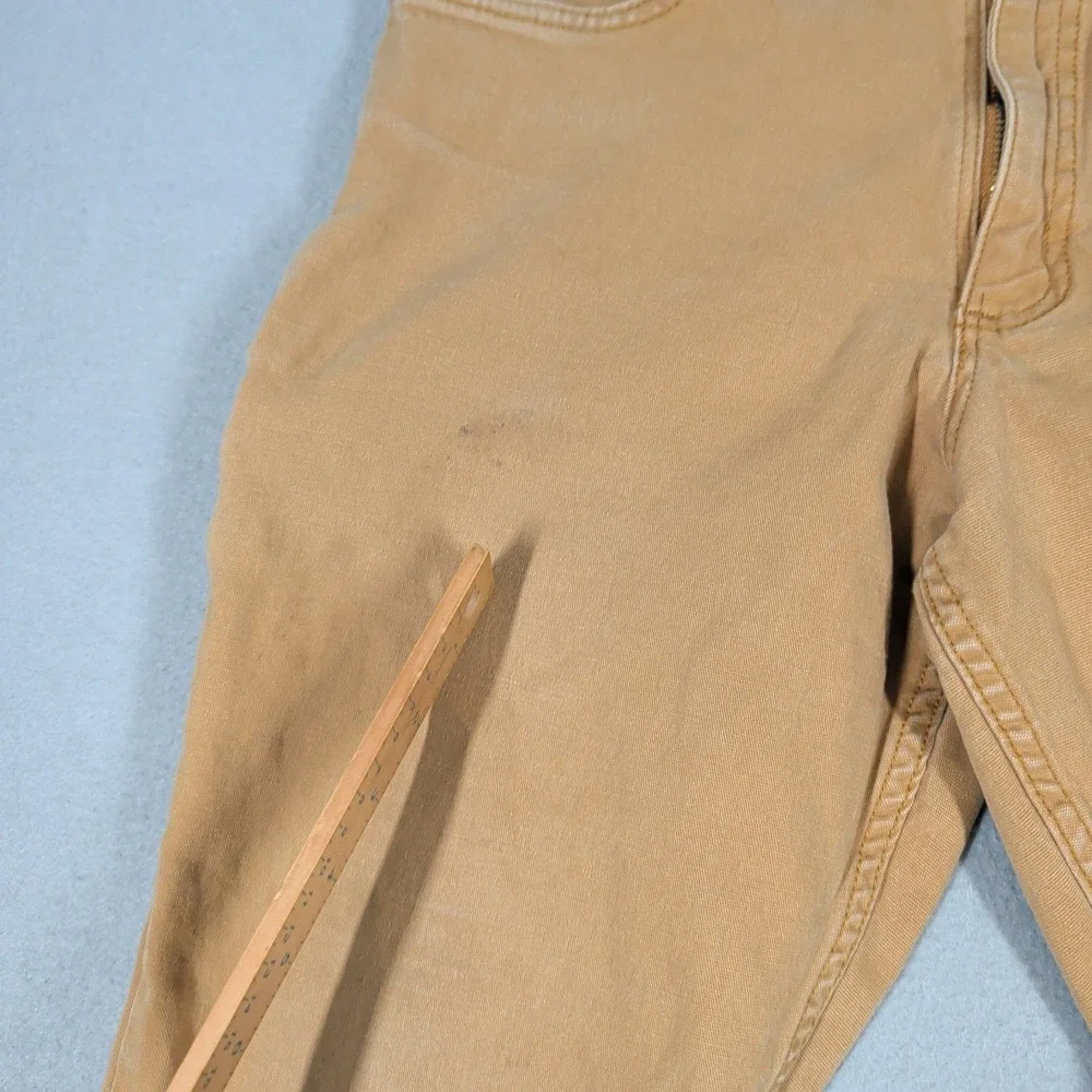 Carhartt Work‎ Pant Mens 31x32 Tan Rugged Flex Relaxed Fit BN2517-M Distressed
